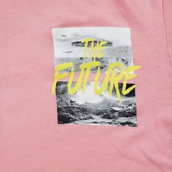 Forever 21 Men's Medium youth of tomorrow Graphic tee Future UFO "2099" - Picture 5 of 8